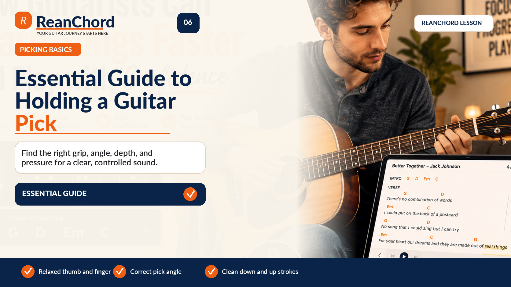 Essential Guide to Holding a Guitar Pick