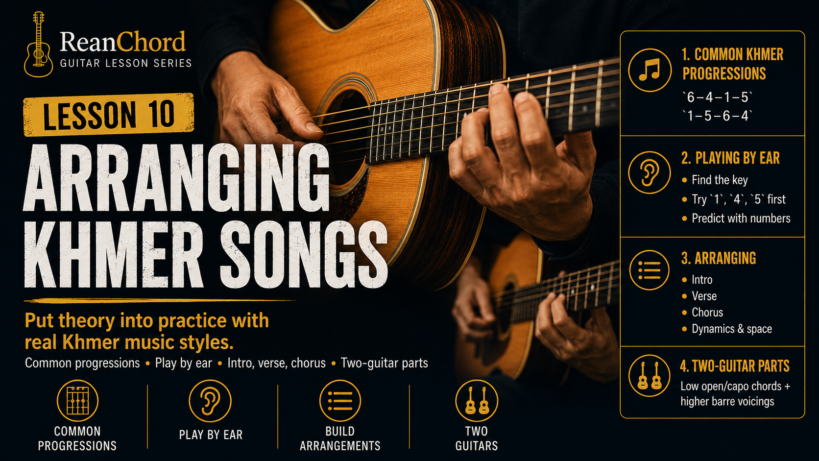 Advanced · Playing & Arranging Khmer Songs