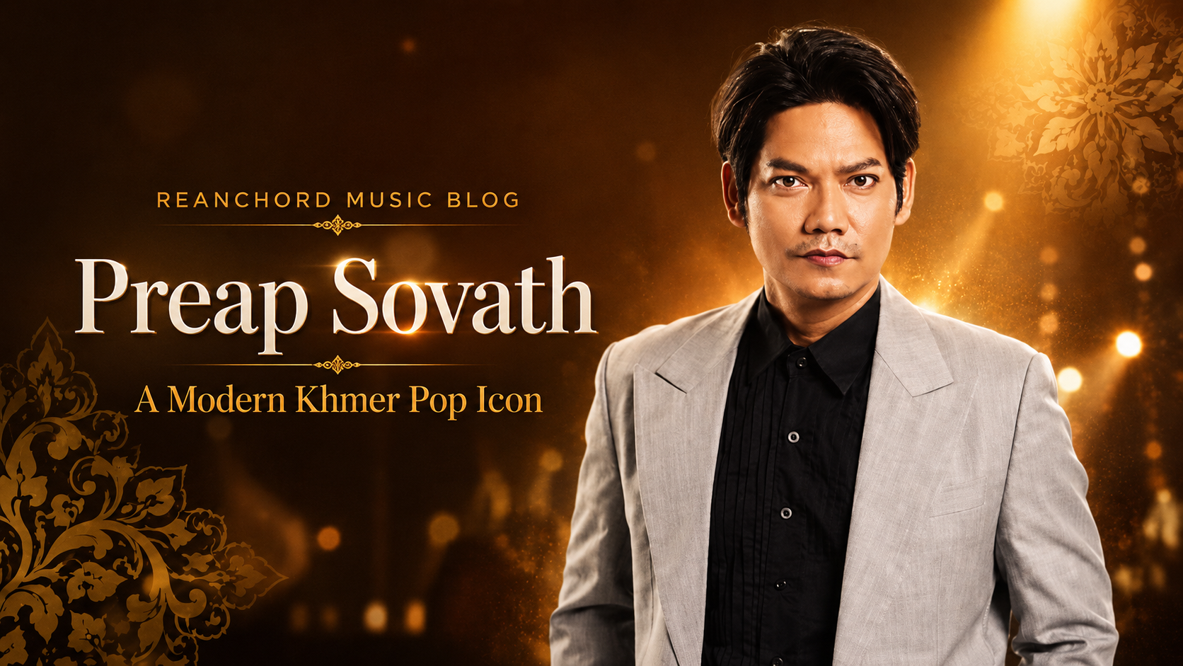 Preap Sovath — A Leading Voice of Modern Khmer Pop