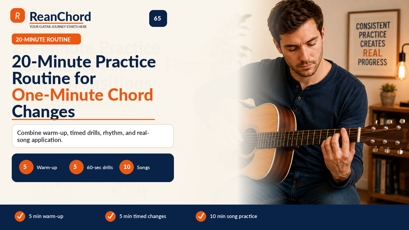 20-Minute Practice Routine for One-Minute Chord Changes