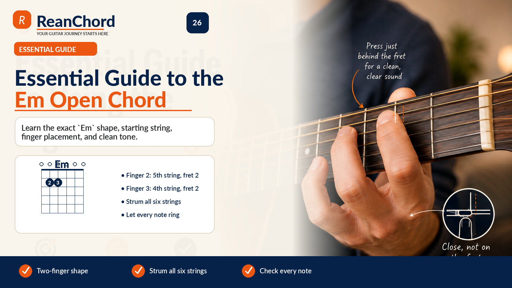 Essential Guide to The `Em` Open Chord