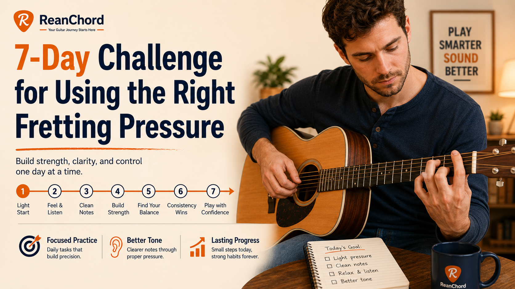7-Day Challenge for Using the Right Fretting Pressure