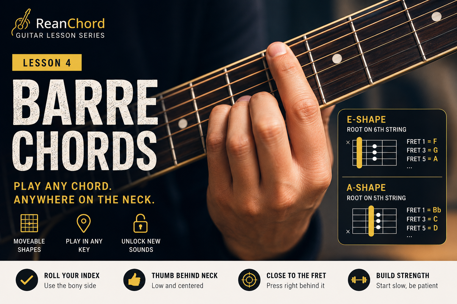 Intermediate · Barre Chords